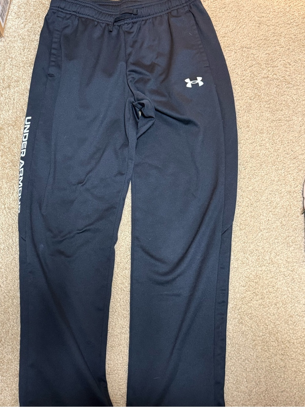 Under Armour Kids' Black Athletic Pants